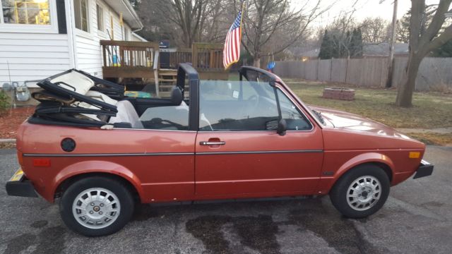 Classic 1981 Volkswagon rabbit convertible 1981 Volkswagen Rabbit