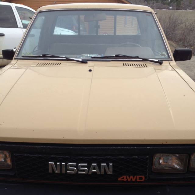 CLASSIC 1984 DATSUN/NISSAN 4X4 Pickup model 720 1984 Datsun Other