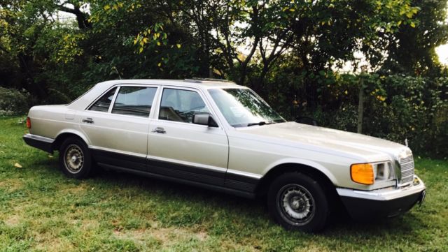 Classic 1985 Mercedes Benz 500SEL no reserve NR 500 SEL 1985 Mercedes-Benz S-Class