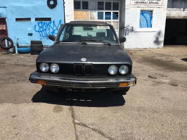 CLASSIC 1987 BMW 535 RARE LOW MILES 1987 BMW 5-Series SPORT