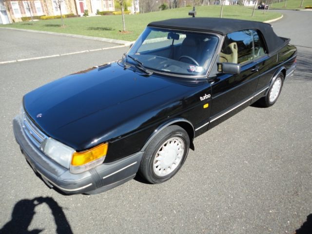 Classic 1988 SAAB 900 16v Turbo Convertible ~ 5-Speed ~ Loaded ~ Over 100 Photos 1988 Saab 900