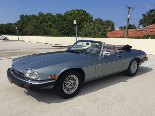 Classic 1990 Jaguar XJS V12 Convertible Low Miles Garage Kept Collector's Item 1990 Jaguar XJS V12 Convertible