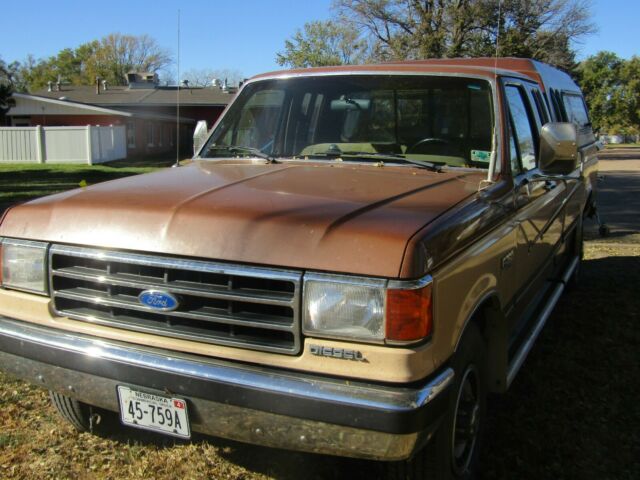 Classic 1991 Ford F-250 7.3 diesel ext cab long box 2wd - LOW MILES 1991 Ford F-250 XLT Lariat