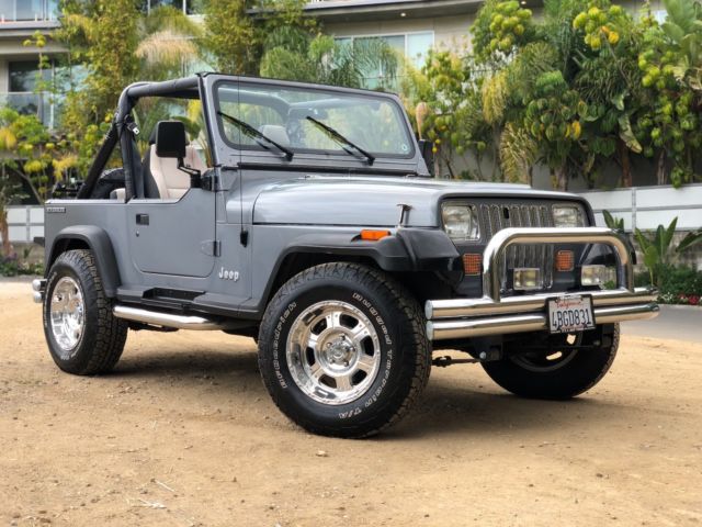 Classic 1991 Jeep Wrangler S - AMAZING CONDITION! 1991 Jeep Wrangler Many Extras