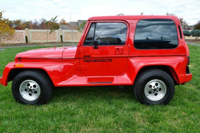 Classic 1993 Jeep Wrangler Renegade YJ 1993 Jeep Renegade