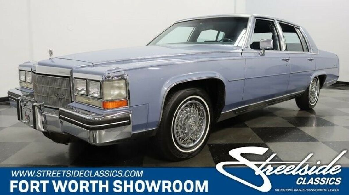 Classic American Luxury! Just 89k Believed Orig Miles! Cold A/C, Runs/Drives Gr8 1984 Cadillac Fleetwood Brougham