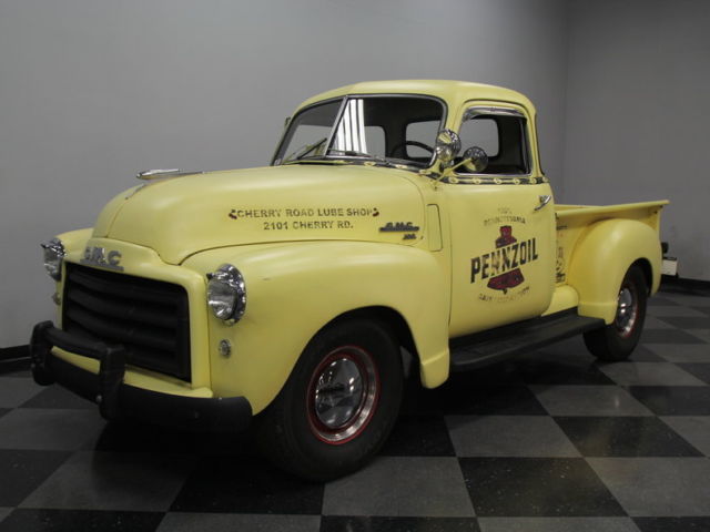 CLASSIC AMERICANA, 6 CYL, SOLID BODY, ORIG PATINA GRAPHICS, RUNS GR8, FUN! 3100 1950 GMC 100 5 Window