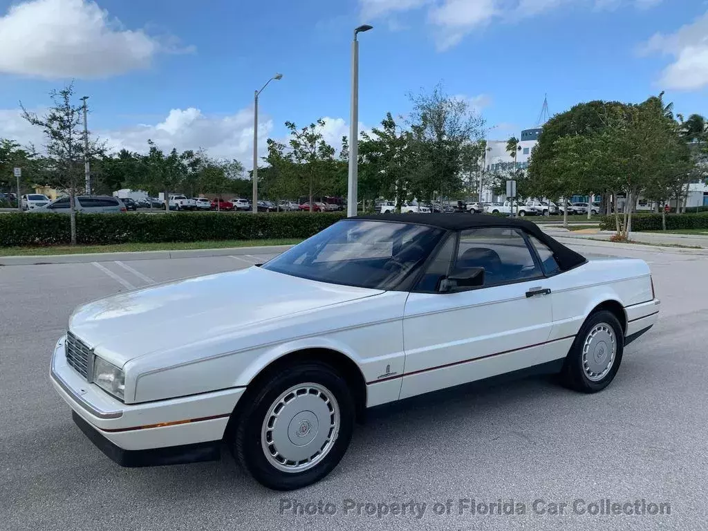 Classic Cadillac Allante Pininfarina Convertibe One Owner Low Miles Clean Carfax 1990 Cadillac Allante' Convertible Roadster Pininfarina