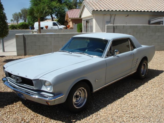 Classic Car 1966 Ford Mustang coupe w/AC runs drives steers stops great 1966 Ford Mustang coupe
