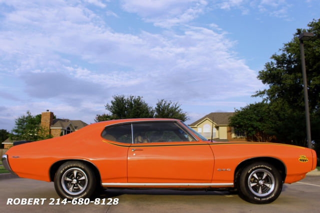 1969 Pontiac GTO REAL WITH PHS REPORT TRIB JUDGE V8 455 NO RUST!! - photo 4