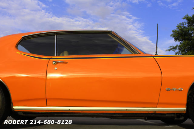 1969 Pontiac GTO REAL WITH PHS REPORT TRIB JUDGE V8 455 NO RUST!! - photo 8