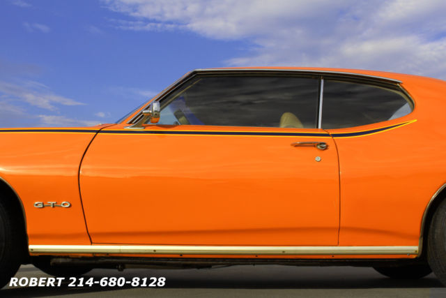 1969 Pontiac GTO REAL WITH PHS REPORT TRIB JUDGE V8 455 NO RUST!! - photo 9