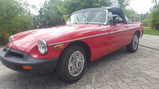 Classic Car MG  MGB  1975 1975 MG MGB