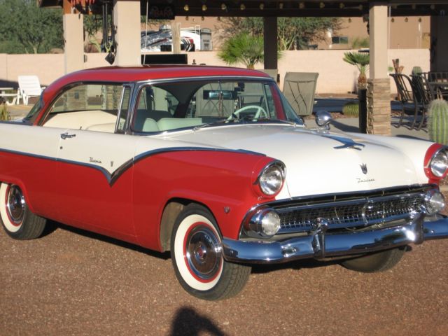 classic cars 1955 Ford Victoria, 2 door Hardtop Fairlane 1955 Ford Other 2 door hardtop