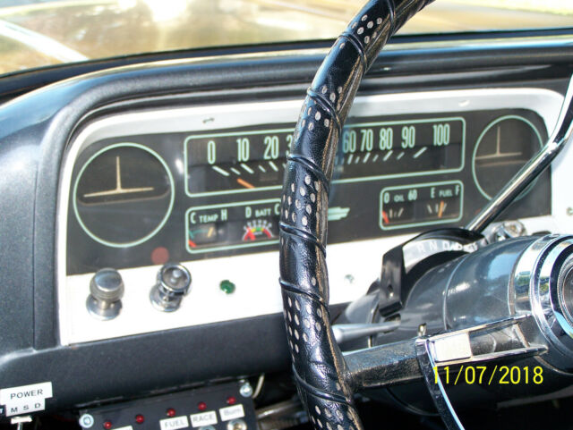 1966 Chevrolet C-10 Custom, large rear window - photo 6