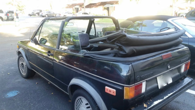 1987 Volkswagen Cabrio Base Convertible 2-Door - photo 3