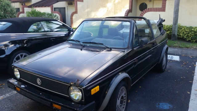 1987 Volkswagen Cabrio Base Convertible 2-Door - photo 6
