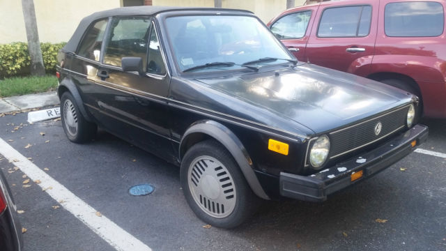 1987 Volkswagen Cabrio Base Convertible 2-Door - photo 8