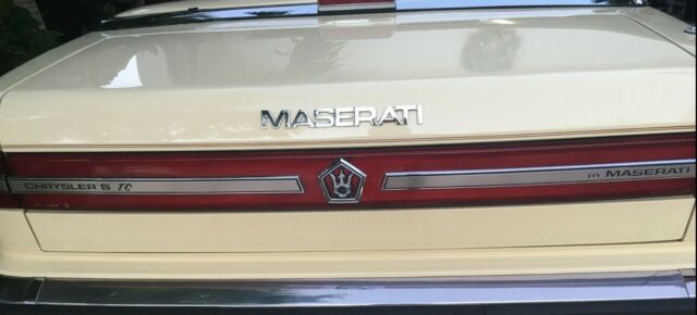 1991 Chrysler TC by MASERATI - photo 4