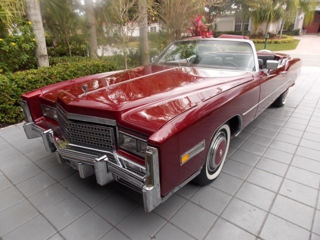 Classic Convertible in super condition with Continental kit and parade boot 1975 Cadillac Eldorado Eldorado