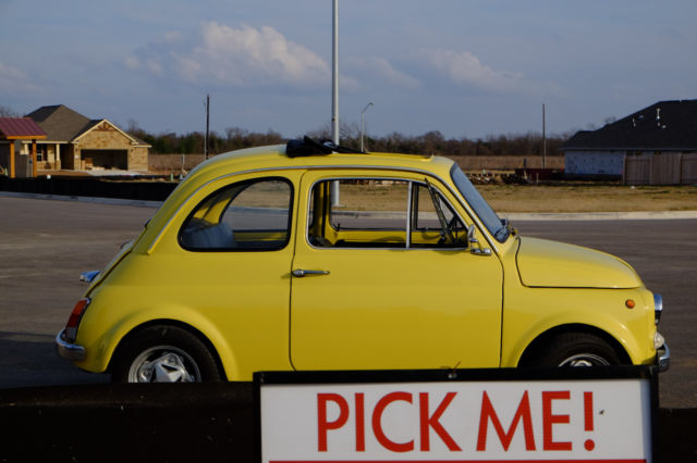 Classic Fiat 500F Nuova 1970 Fiat 500
