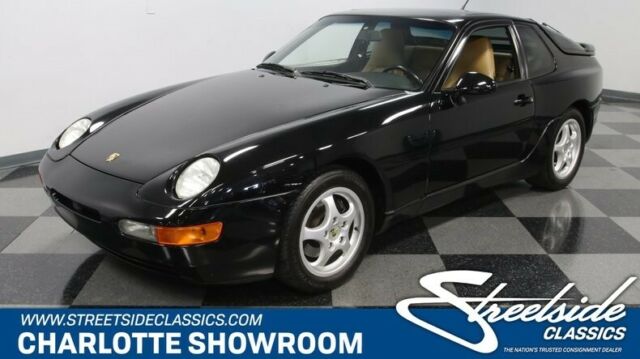 classic German Stuttgart black tan K&N Alpine 2 plus 2 seating alloy wheels 1994 Porsche 968 --