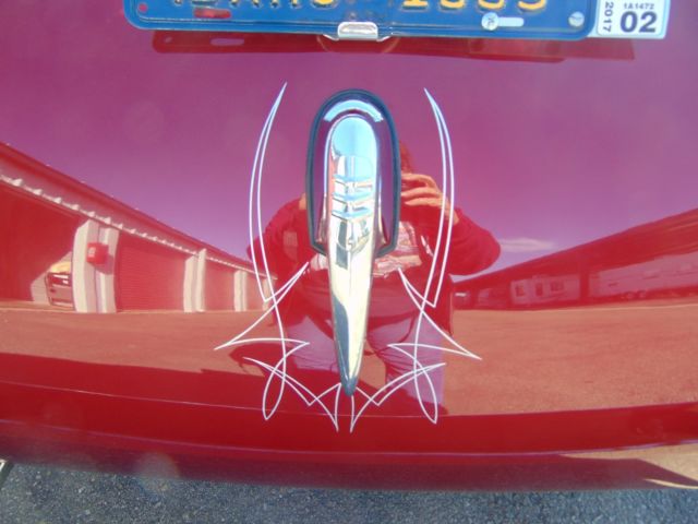 1939 Mercury Coupe hand painted strip down sides with mercury heads at front end - photo 6