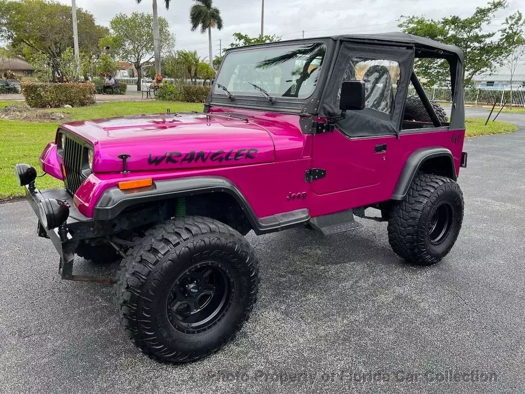 Classic Jeep Wrangler S 4X4 5-Speed Low Miles Clean Carfax Corbeau Bimini 1991 Jeep Wrangler S 4WD/4X4 5-Speed Manual