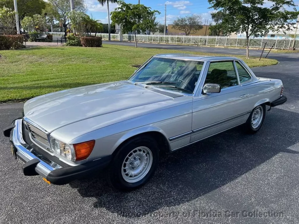 1985 Mercedes-Benz 380 380SL Roadster Convertible Hardtop R107