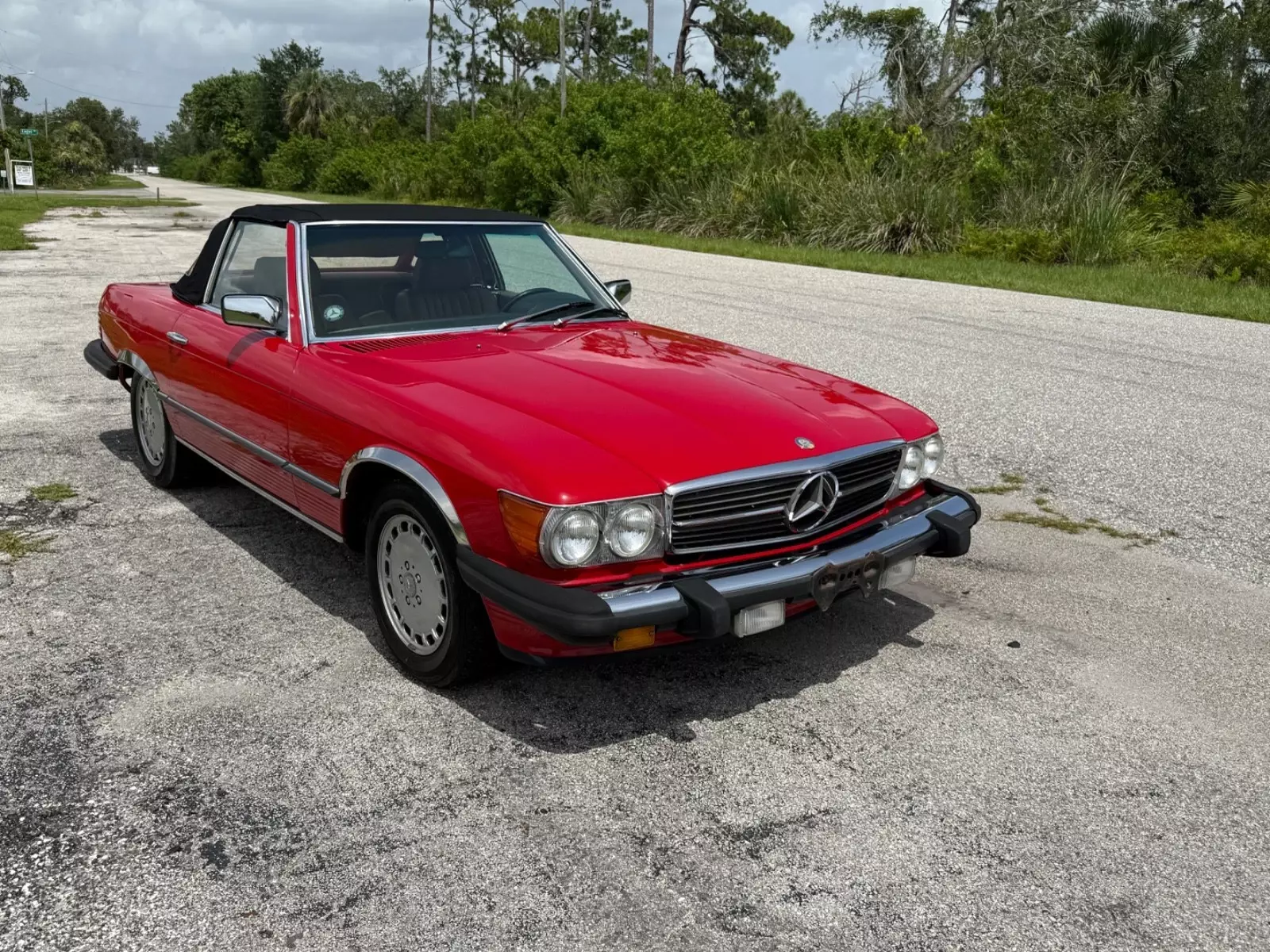 1985 Mercedes-Benz SL-Class 380SL Roadster Convertible Hardtop R107