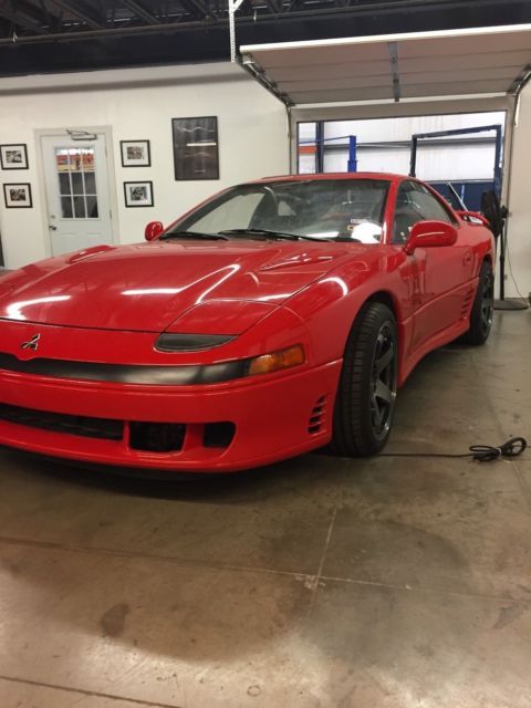 Classic Mistubishi 3000 GT VR4 with only 122,000 Miles. 1993 Mitsubishi 3000GT Black Leather