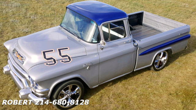 CLASSIC PICKUP TRUCK CHEVY CHEVROLET 3100 3600 C10 STEPSIDE 1/2 TON 210 PANEL 54 1955 GMC Other CUSTOM 1500 SERIES FLEETSIDE BIG WINDOW SHORT BED