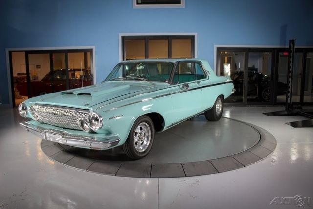 Classic Polar Blue Color Matched Interior and Exterior 1963 Dodge Polara Super Stock Tribute