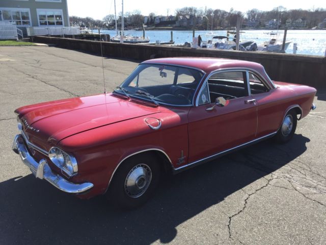 Classic Red 1964 Chevrolet Chevy Corvair Monza SPYDER 10,000 original miles 1964 Chevrolet Corvair Monza Spyder