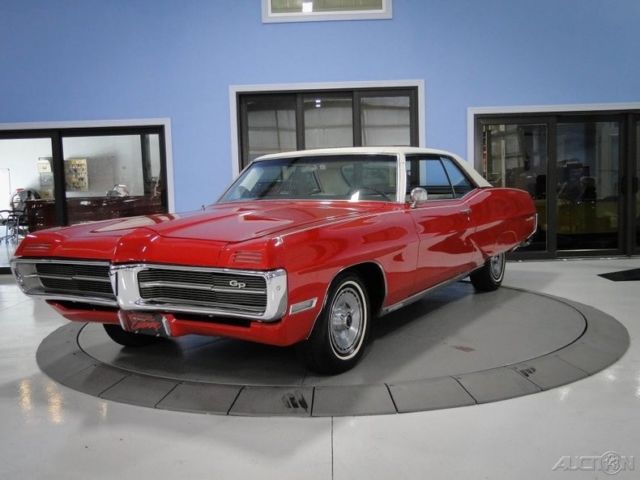 Classic Red with Parchment Colored Hardtop Coupe 1967 Pontiac Grand Prix