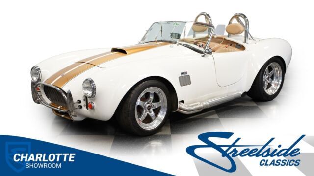 classic remake chrome vintage polished aluminum manual transmission side pipes 1965 Shelby Cobra Factory Five