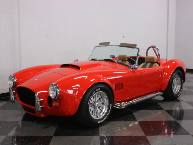 CLASSIC ROADSTERS KIT, BUILT 302 V8, TREMEC 5 SPEED, COLD A/C!!! GREAT COLORS! 1966 Shelby Cobra Replica