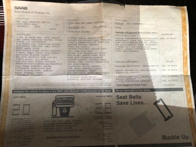 1990 Saab 900 - photo 13