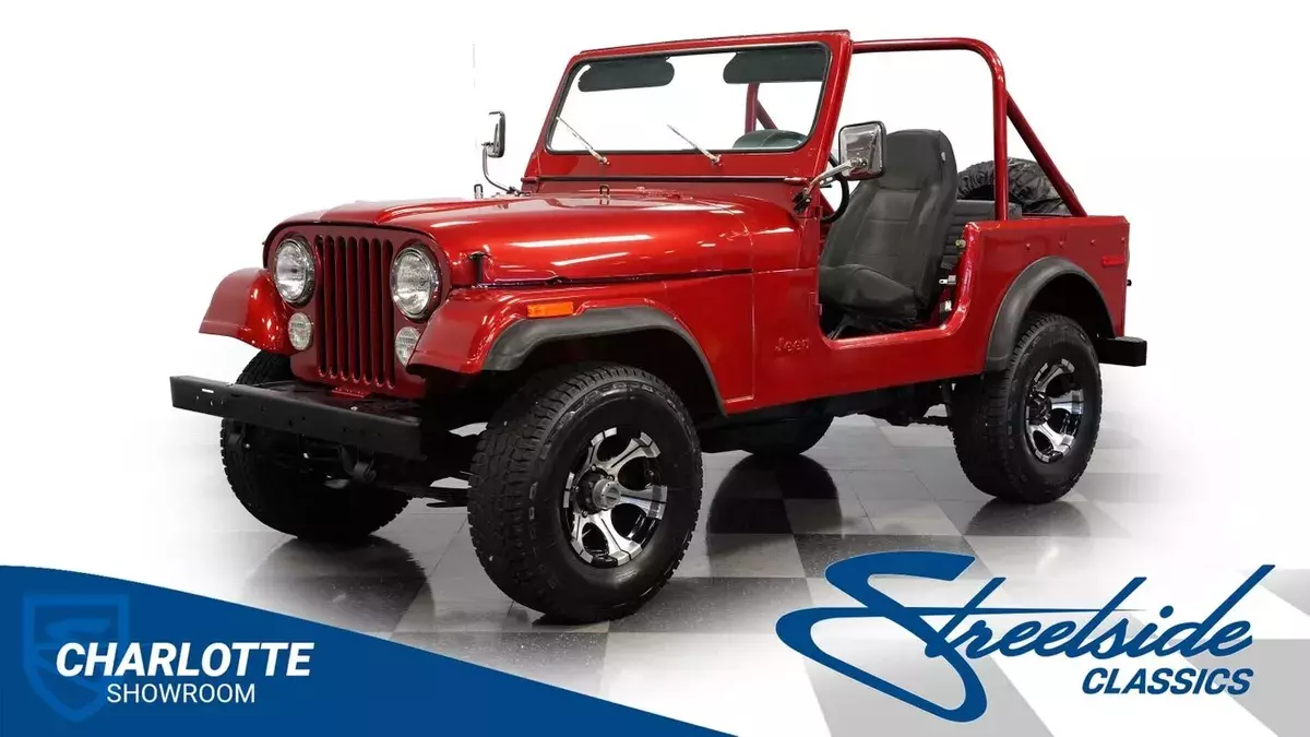 classic vintage 4wd wheel drive off road AMC manual transmission 1978 Jeep CJ