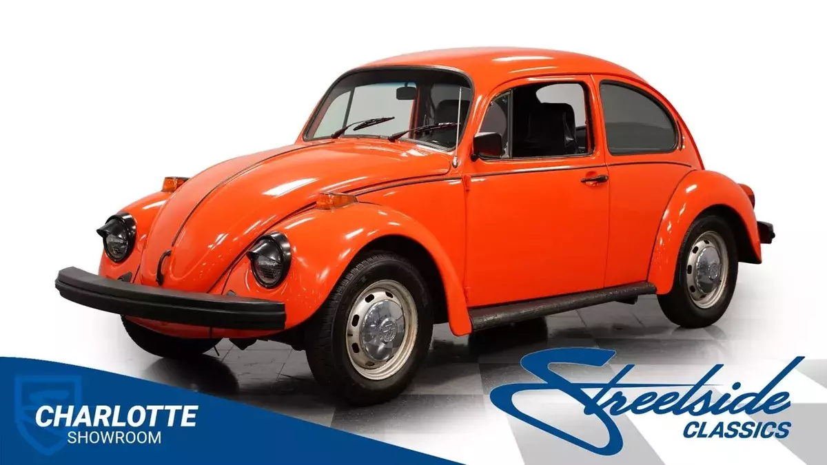 classic vintage bug air cooled German coupe 2 door VW 1974 Volkswagen Beetle - Classic