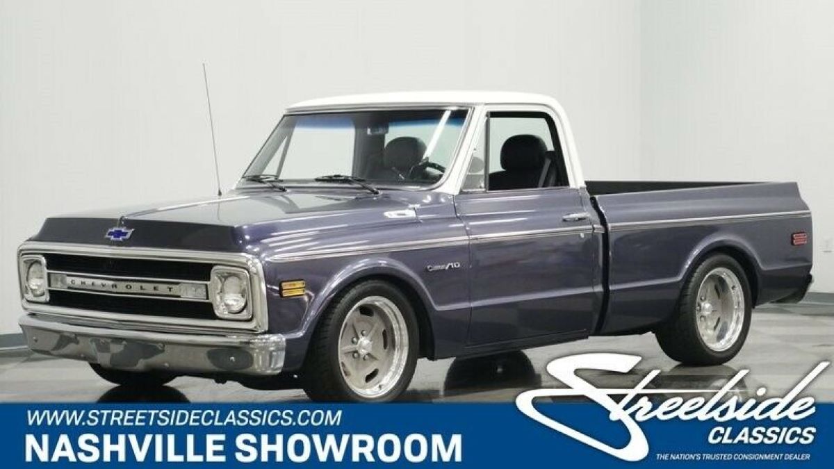 Classic vintage C-10 Chevy pickup 350 1970 Chevrolet C-10 Restomod
