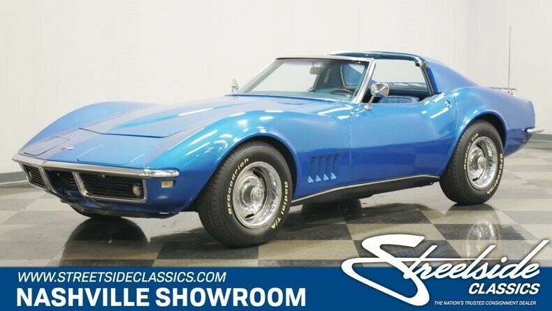 Classic vintage C3 Vette original color combination numbers matching 327 1968 Chevrolet Corvette