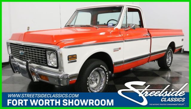 classic vintage chevy c-10 pickup 5.7L v8 auto overdrive red air 1972 Cheyenne 1972 Chevrolet C10 Cheyenne Super