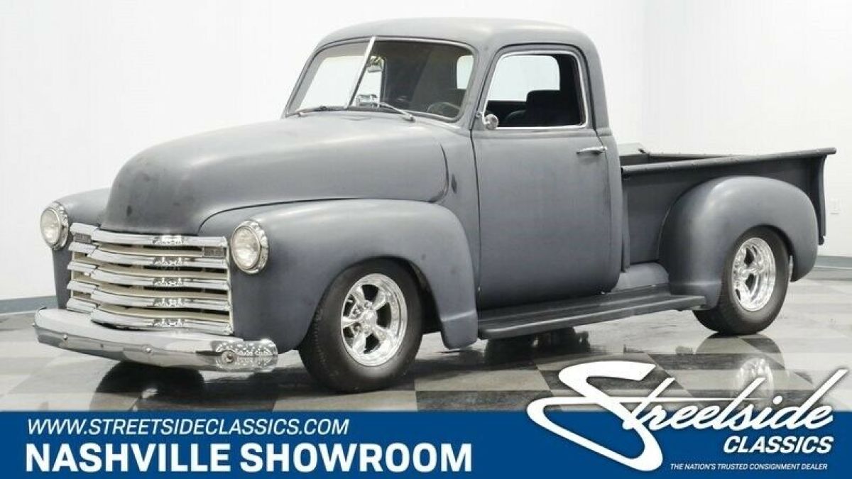 Classic vintage Chevy pickup LS fuel injected engine swap 1953 Chevrolet Other Pickups Restomod