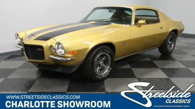 classic vintage chevy true z28 chrome gold black flowmaster 12 bolt split bumper 1970 Chevrolet Camaro Z/28