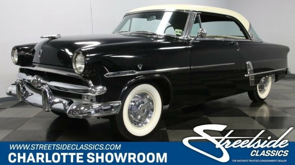 classic vintage chrome 2 tone hardtop wide white wall tires retro 1953 Ford Other Victoria