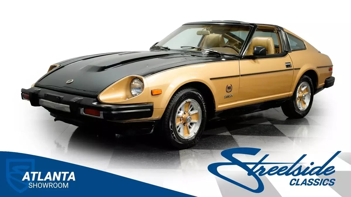 classic vintage chrome 280zx 2.8 liter inline 6 manual transmission 1980 Datsun Z-Series 10th Anniversary Edition