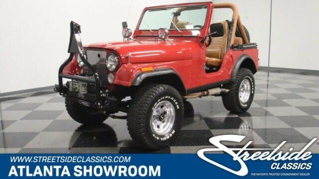 classic vintage chrome 4x4 renegade 350 v8 manual transmission red 1982 Jeep Renegade --