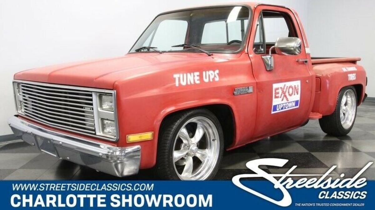 classic vintage chrome American Racing wheels short bed custom exhaust 1987 GMC Other Shop Truck