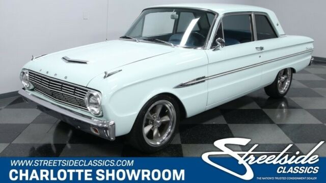 classic vintage chrome automatic 4 wheel disc Wilwood Flowmaster US Mag FiTech 1963 Ford Falcon Futura Restomod
